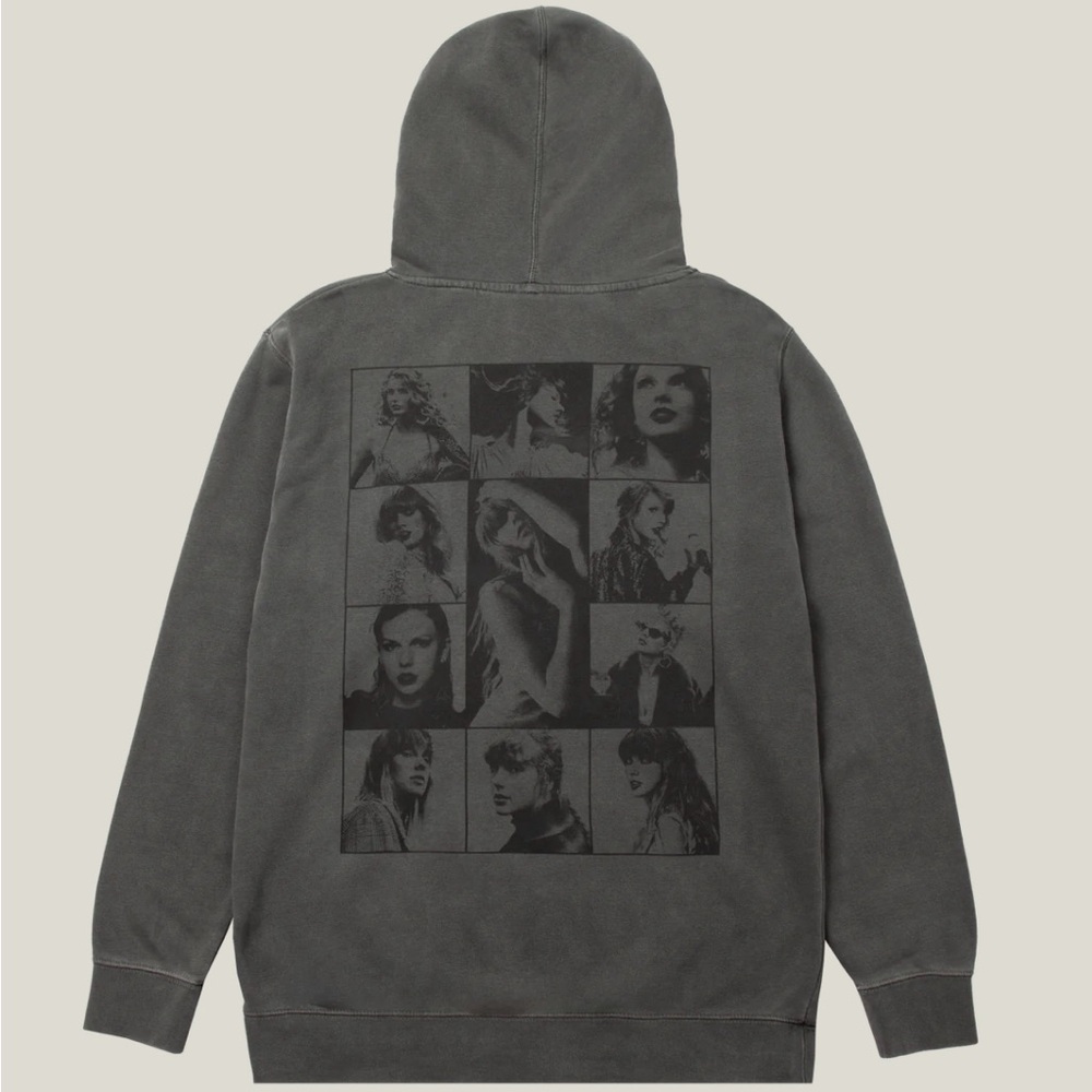 TAYLOR SWIFT | THE ERAS TOUR CHARCOAL HOODIE